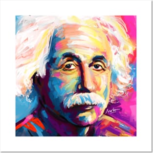 albert einstein Posters and Art